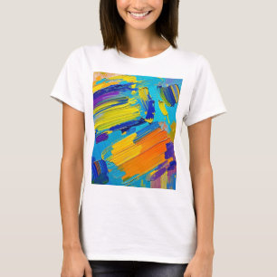 T-shirt Affiche impressionnante design d'art abstrait