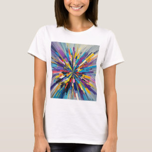T-shirt Affiche impressionnante design d'art abstrait