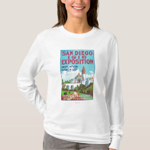 T-shirt Affiche internationale d'exposition de San Diego