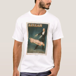 T-shirt Affiche magique #1 de lévitation de Kellar