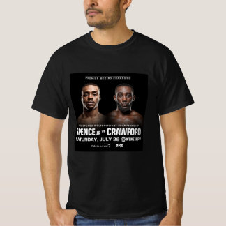 T-shirt Affiche officielle Spence vs Crawford