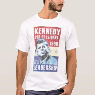 T-shirt Affiche présidentielle historique de John F.