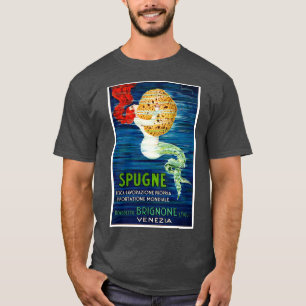 T-shirt Affiche publicitaire de sirène italienne 1920