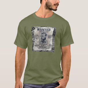 T-shirt Affiche Recherchée de Jesse James