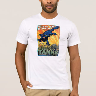 T-SHIRT AFFICHE "RUGUEUSE" DE PUBLICITÉ DE FIN DE SUPPORT