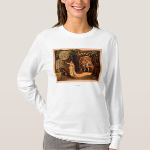 T-shirt Affiche théâtrale #1 de jeu de laine de bois