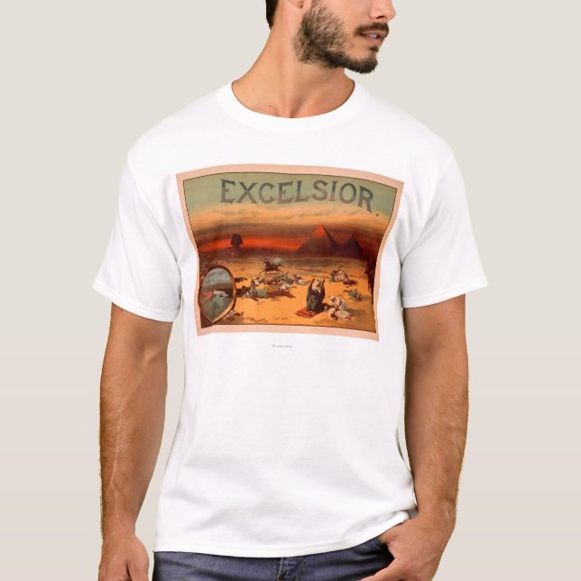 T-shirt Affiche théâtrale #2 de jeu de laine de bois (Devant)