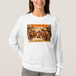 T-shirt Affiche théâtrale de mineurs russes de Zorah