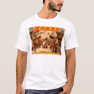 T-shirt Affiche théâtrale de mineurs russes de Zorah