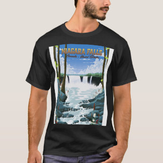 T-shirt Affiche touristique de Niagara Falls