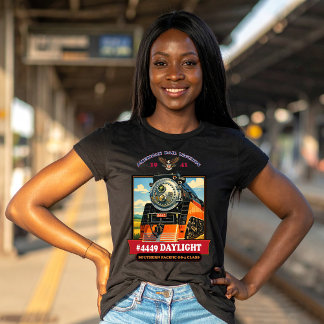 T-shirt Affiche vintage de la locomotive à vapeur SP GS-4