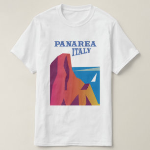 T-shirt Affiche vintage de voyage en mer