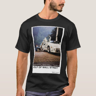 T-shirt Affiche Wolf de Wall Street