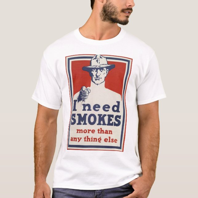T-shirt Affiche WWI de Première Guerre Mondiale des (Devant)