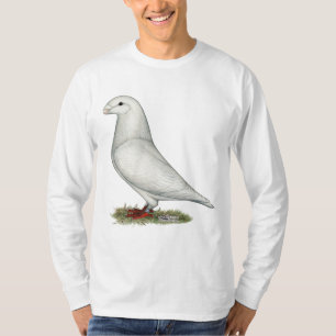 T-shirt Afficher le blanc de la course