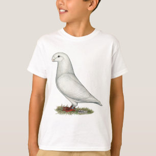 T-shirt Afficher le blanc de la course