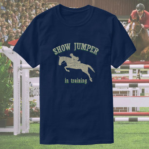 T-shirt Afficher Le Scrutin En Formation Equestre vintag