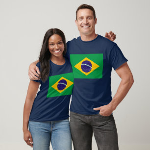 T-shirt Afficher vos couleurs - Brésil