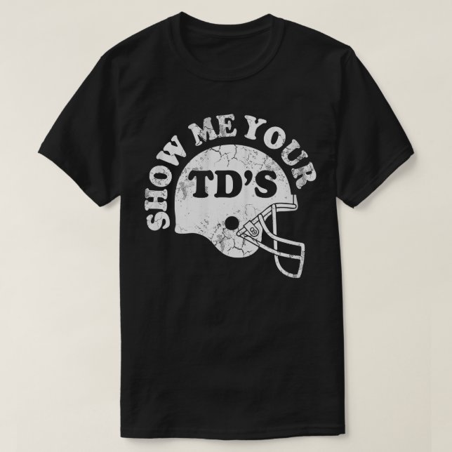 T-shirt Afficher vos TD (Design devant)