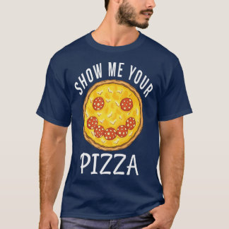 T-shirt Afficher Votre Pizza Snack Pizzalove Pizza Premium