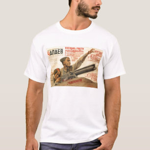 T-shirt Affiches de propagande d'Union Soviétique de