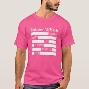 T-shirt Affidavit bloqué