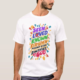 T-shirt Affirmation Divine : Embrasser l'identité spiritue