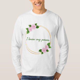 T-shirt affirmations motivationnelles pour le travail