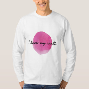 T-shirt affirmations positives pour l'acceptation de soi