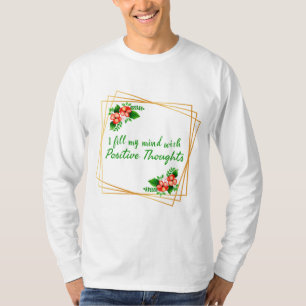 T-shirt affirmations positives pour l'amour-propre et le s