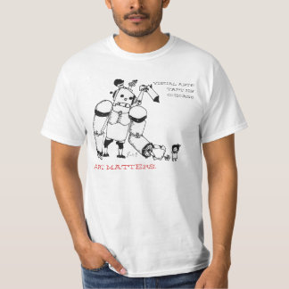 T-shirt Affrontez le service d'art de