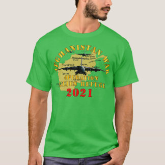 T-shirt AfghanistanOpération Allies Refuge 2021