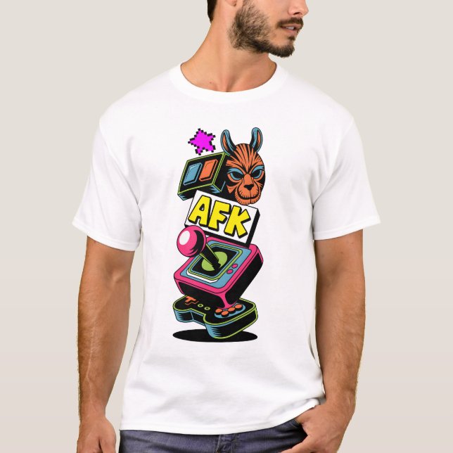 T-shirt AFK Totem Tower (Devant)