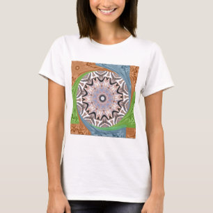 T-shirt Africa Asia traditional edgy pattern