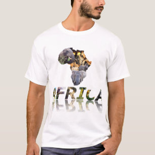 T-shirt Africain faune\L'Afrique est sauvage
