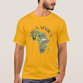 T-shirt "African Big Five Majesty"