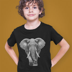 T-shirt African Elephant Safari et Zoo Aventure