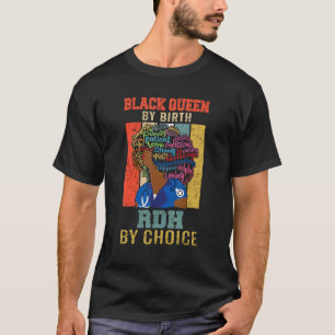 T-shirt African Melanin Rdh Black Rdh Nurse Pour Femmes Af