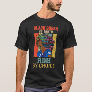 T-shirt African Melanin Rdh Black Rdh Nurse Pour Femmes Af