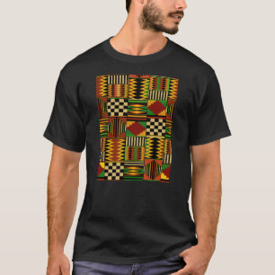 T-shirt African Royal Kente Cloth Design