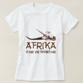 T-shirt Afrika est des poules mouillées de pays récemment