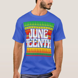 T-shirt Afrique Amérique Noire Liberté US Juneteen