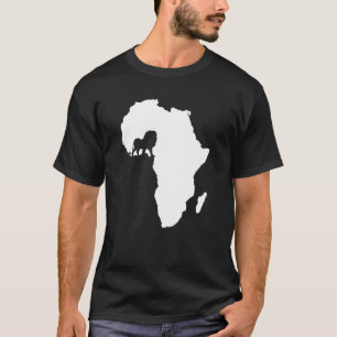 T-shirt Afrique Continent Art Voyager Afrique Safari Art