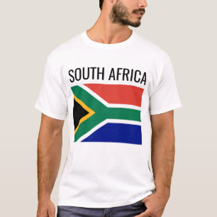 T-shirt Afrique du Sud // Pays du monde Drapeau national