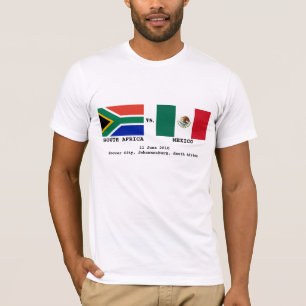 T-shirt Afrique du Sud vs Mexique Jeu Day Tee