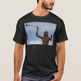 T-shirt Afrique Ethiopie Omo River Valley Hamer Tribe femm