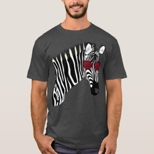 T-shirt Afrique Lunettes de soleil Zebra