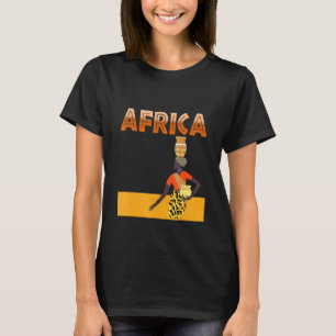 T-shirt Afrique Safari Animaux sauvages Mignonne nouveauté
