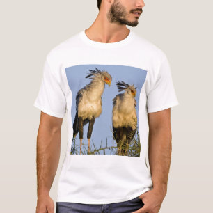 T-shirt Afrique. Tanzanie. Messagers serpents à Ndutu