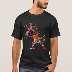T-shirt Afro, enfant et soeur